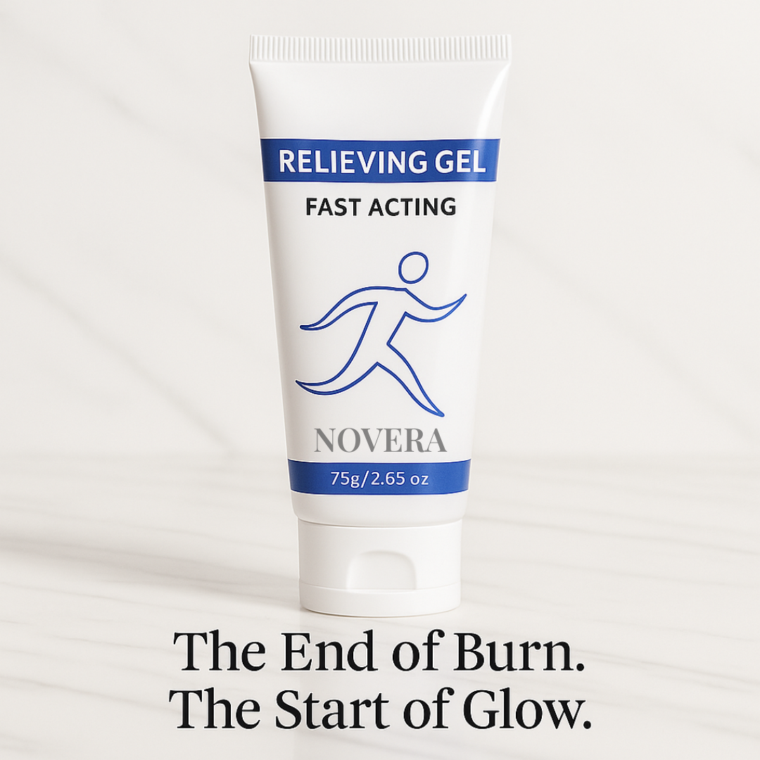 Novera Soothing Cooling Gel | Long-Lasting Relief with Advanced Cooling Relief Technology for Irritated & Sensitive Skin