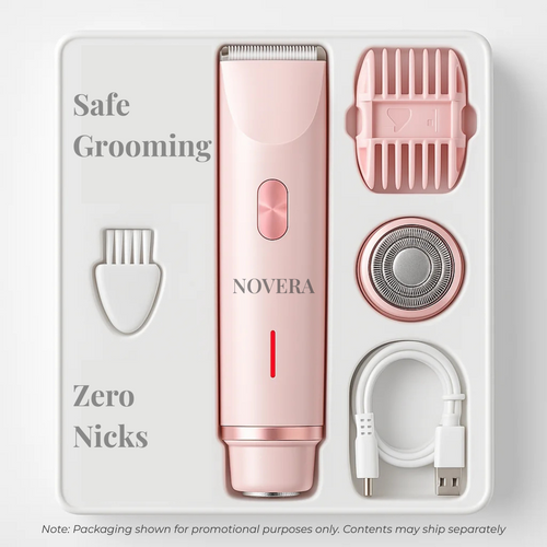 Novera DualTech Bikini Trimmer: Precision Grooming Without Skin Contact