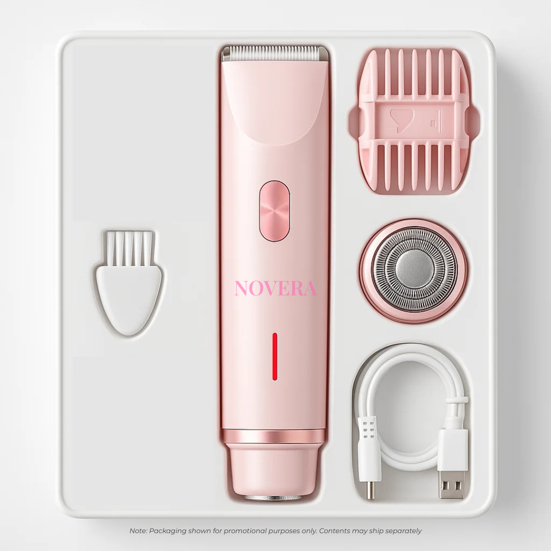 Novera DualTech Bikini Trimmer: Precision Grooming Without Skin Contact