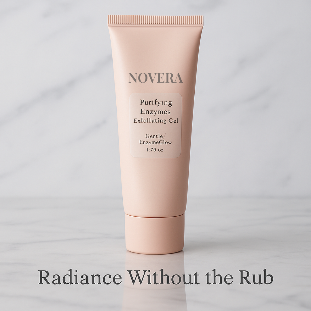 Novera Purifying Enzymes Exfoliating Gel | Gentle EnzymeGlow Technology for Radiant, Hydrated Skin