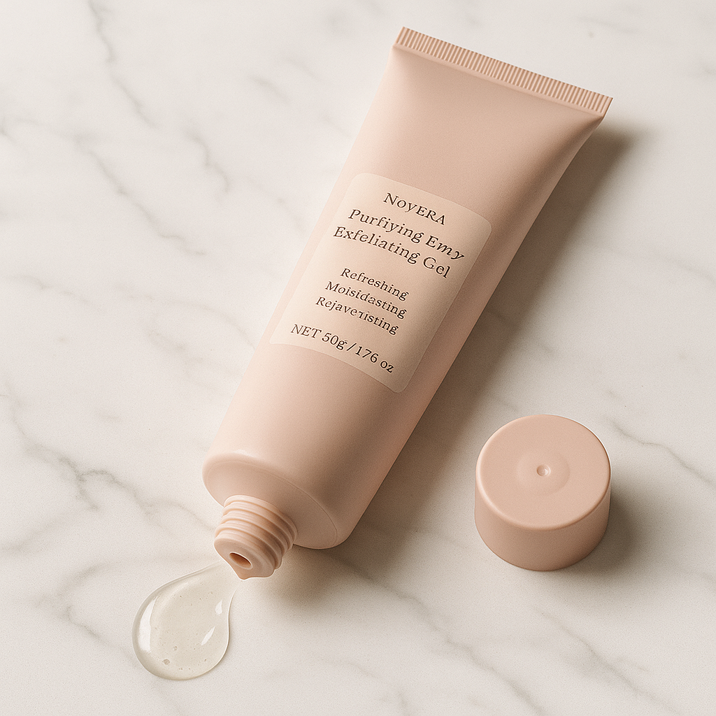 Novera Purifying Enzymes Exfoliating Gel | Gentle EnzymeGlow Technology for Radiant, Hydrated Skin