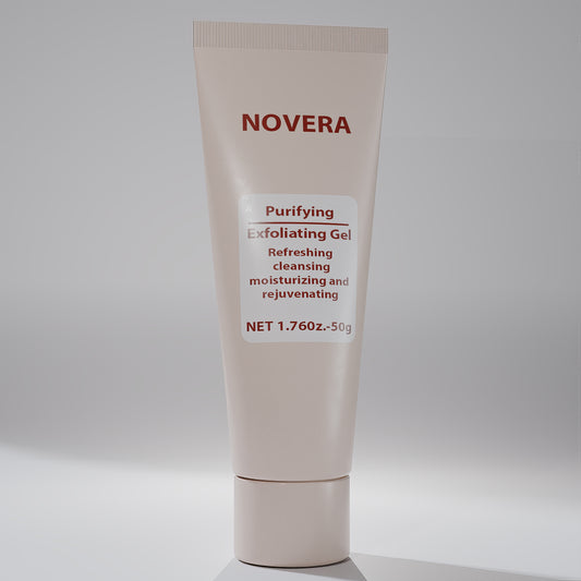 Novera Purifying Enzymes Exfoliating Gel | Gentle EnzymeGlow Technology for Radiant, Hydrated Skin