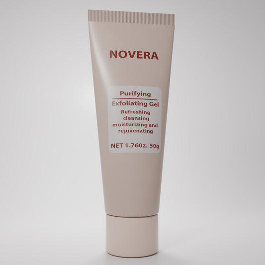 Novera Purifying Enzymes Exfoliating Gel | Gentle EnzymeGlow Technology for Radiant, Hydrated Skin