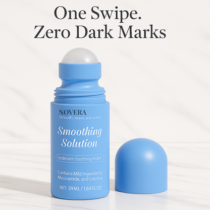 Novera Underarm Recovery Roller | Instant Razor Bump Relief + Ingrown Hair Prevention with Skin Recovery Technology