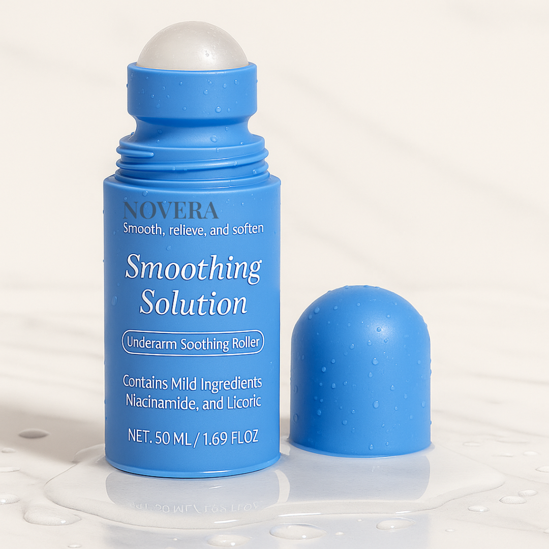 Novera Underarm Recovery Roller | Instant Razor Bump Relief + Ingrown Hair Prevention with Skin Recovery Technology