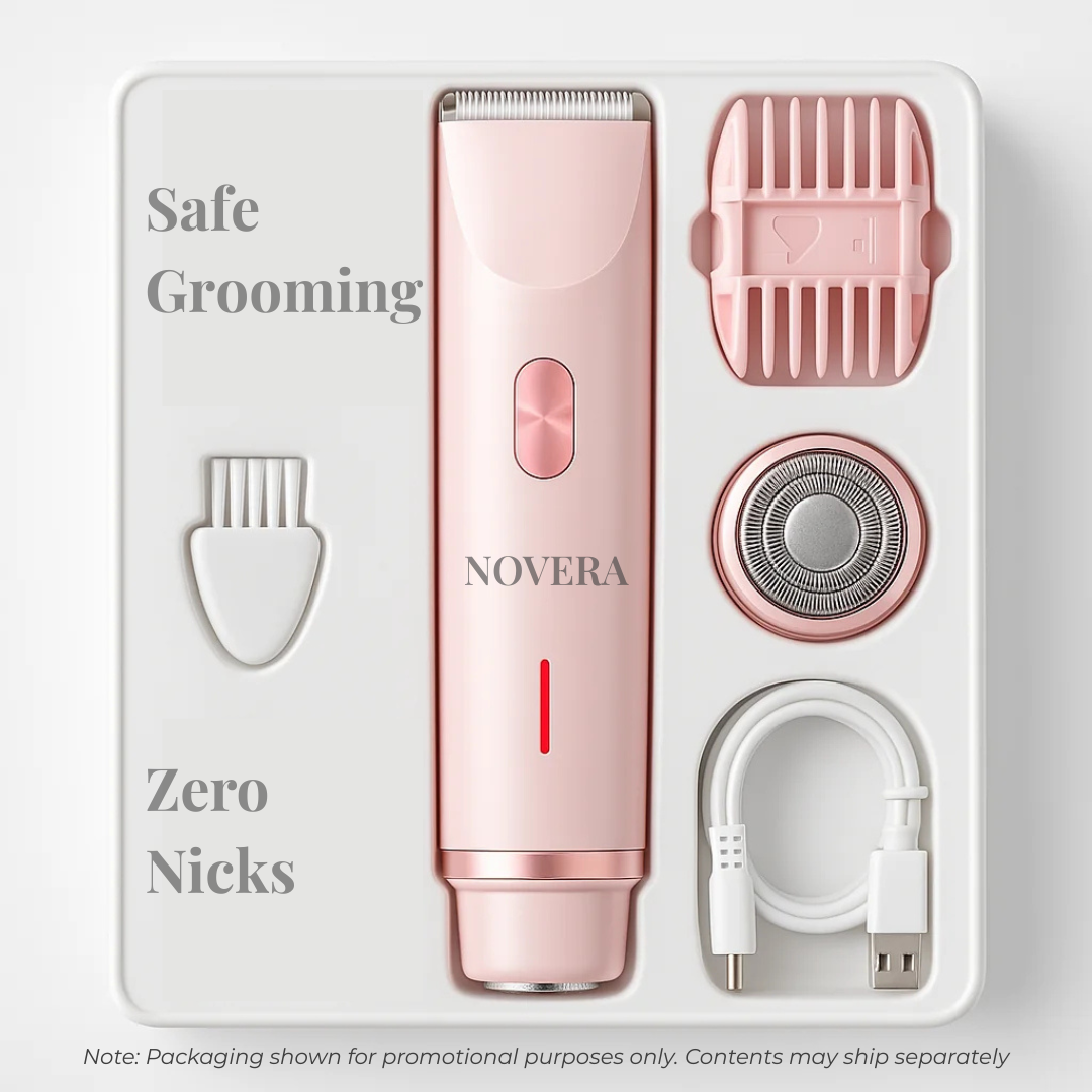 Novera DualTech Bikini Trimmer: Precision Grooming Without Skin Contact