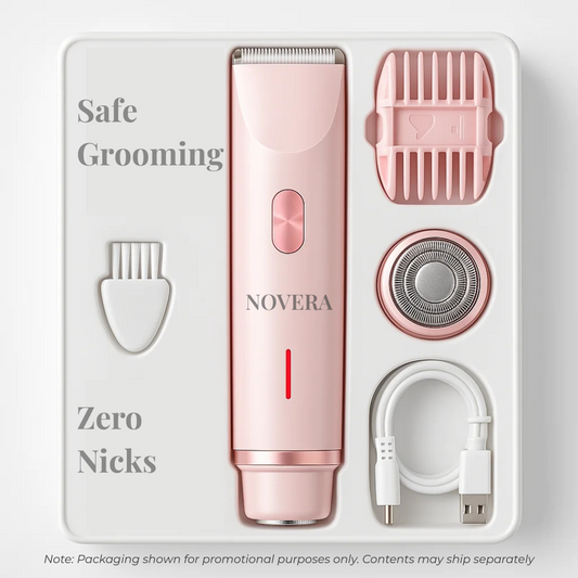 Novera DualTech Bikini Trimmer: Precision Grooming Without Skin Contact
