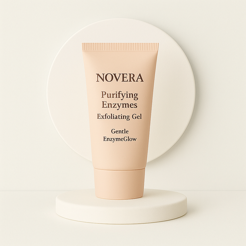 Novera Purifying Enzymes Exfoliating Gel | Gentle EnzymeGlow Technology for Radiant, Hydrated Skin